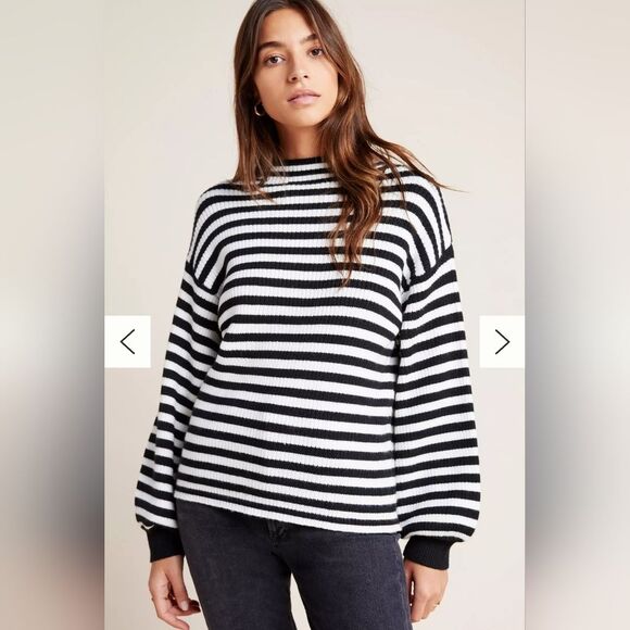 Anthropologie Sweaters - Anthropologie Sydney Balloon-Sleeved Sweater Size Medium